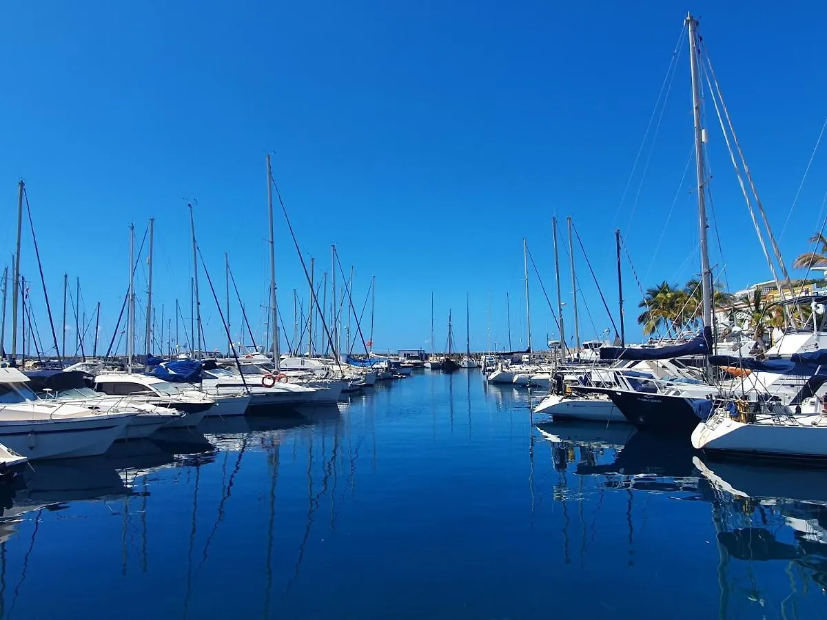Lägenhetshotell La Venecia De Canarias Puerto De Mogan Spanien